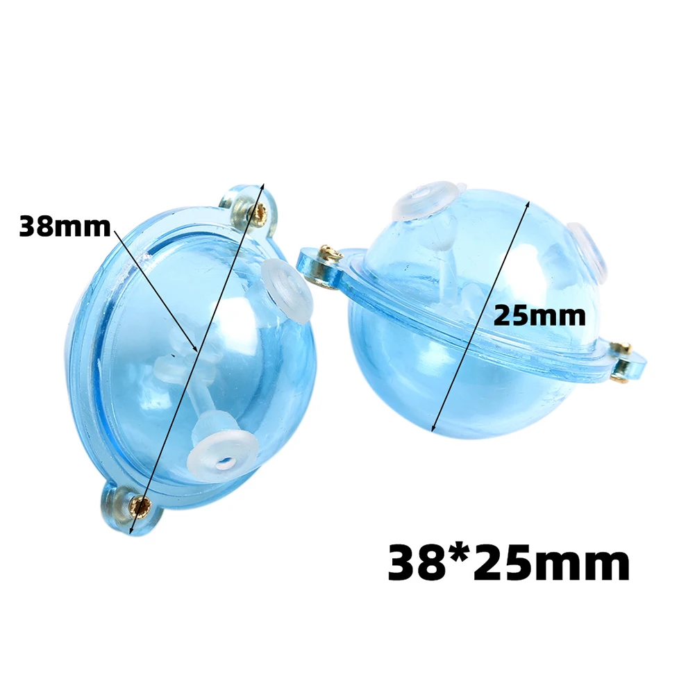 

Recreation 38*25mm 94*45cm Float Fishing Float Outdoor Fishing 3Pcs Balls Bubble Float Fishing Floats Slide Transparent Blue