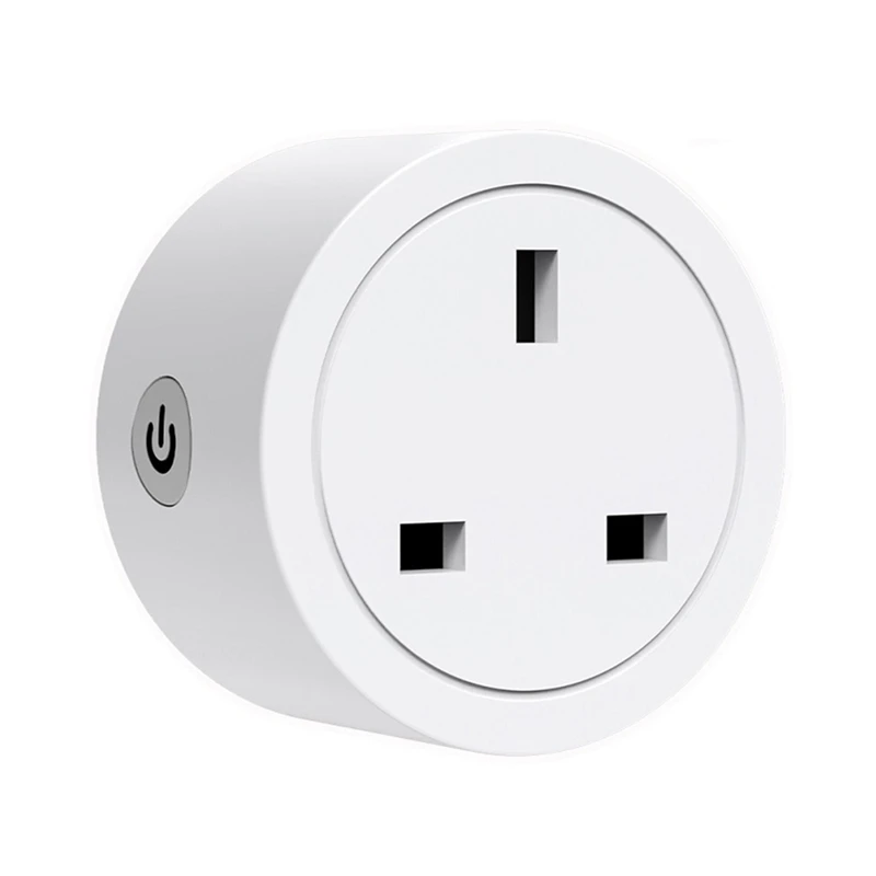 1 PCS Smart Plug Matter Wifi Socket 16A Timer Outlet Power Monitor Support TUYA With For Homekit Google Home Alexa UK Plug