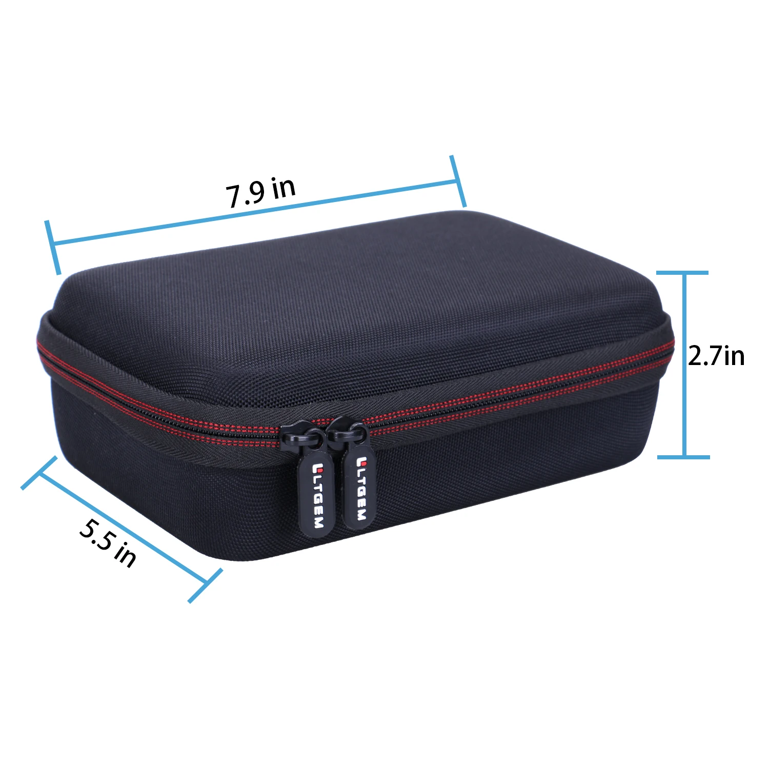 LTGEM EVA Hard Case for Panasonic Electric Shaver for Women ES2207P / ES2216PC - Travel Protective Carrying Storage Bag