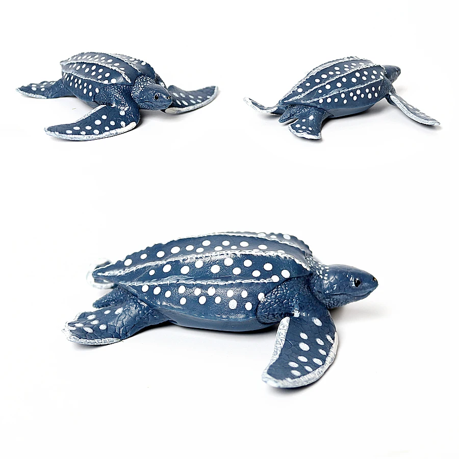 Realistic Miniatures Marine Life Sea Turtle Model Ocean Animal Tortoise Figurines Aquarium Decoration Fish Tank Accessories Toys