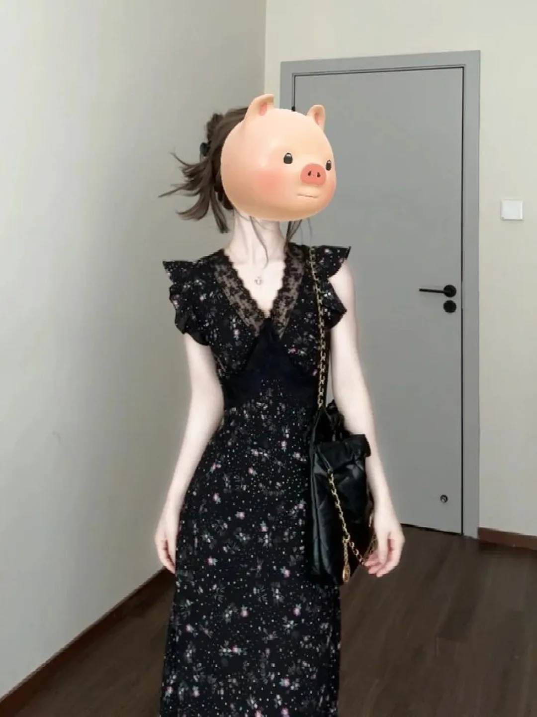 Kleider, ärmellos, für Damen, elegant, für Damen, Herbst, Samt, Meerjungfrau, Fischschwanz, Trompete, Saum, roter Teppich, Bankett, Abschlussball, Geburtstag, Retro, Französisch