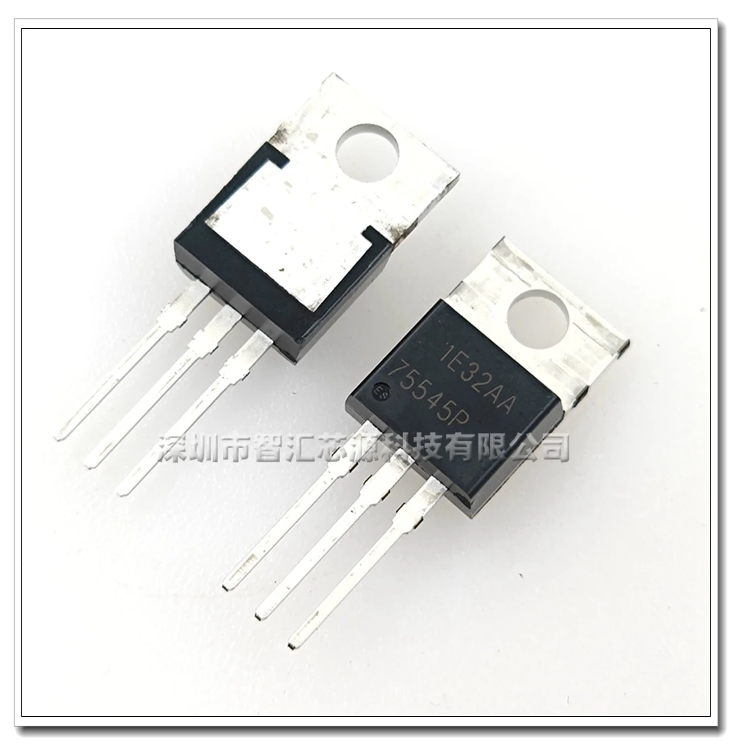 10PCS/LOT HUF75545P3 silkscreen 75545P Mosfet NEW original TO-220