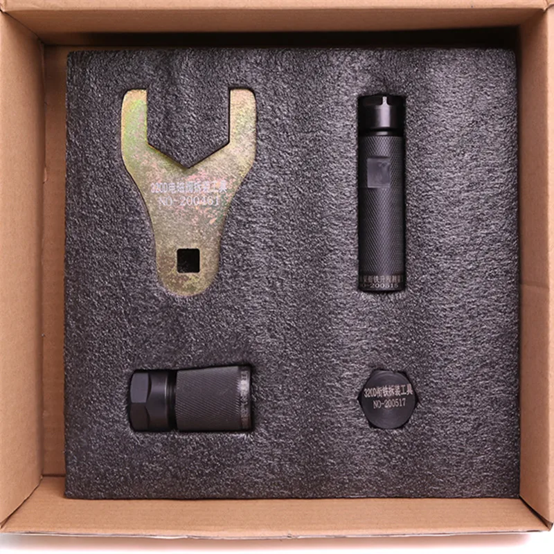 

Diesel Pump Electromagnetic Solenoid Valve Disassemble Measuring Tool Set for CAT 320D