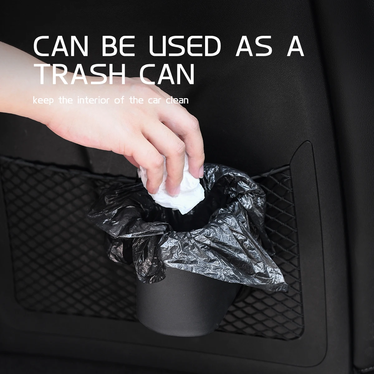 Car Door Cup Holder PU Leather Waterproof Auto Seat Back Clip Storage Organizer Stable Bottle Drink Rack Bin Interior Accessorie