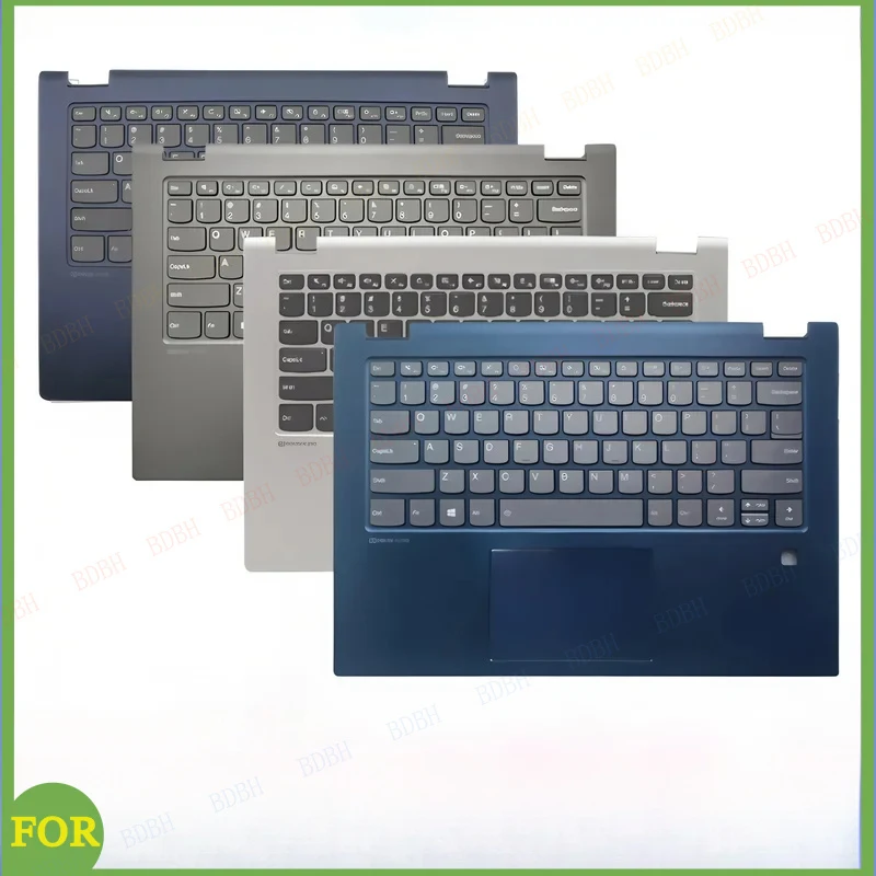 BDBHNew For Lenovo Flex-14IWL C340-14 C340-14IWL C340-14API C340-14IML Laptop Back /LCD Bezel/Palmrest /Bottom Cover