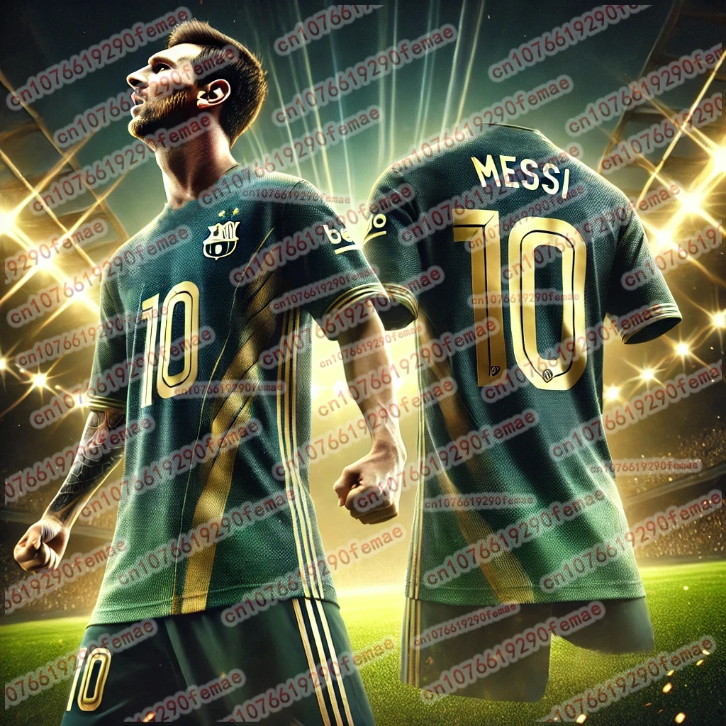 الصيف الساخن بيع ميسي أزياء الرياضة جيرسي التذكارية قميص يوميا تنفس التجفيف السريع مريحة تي شيرت