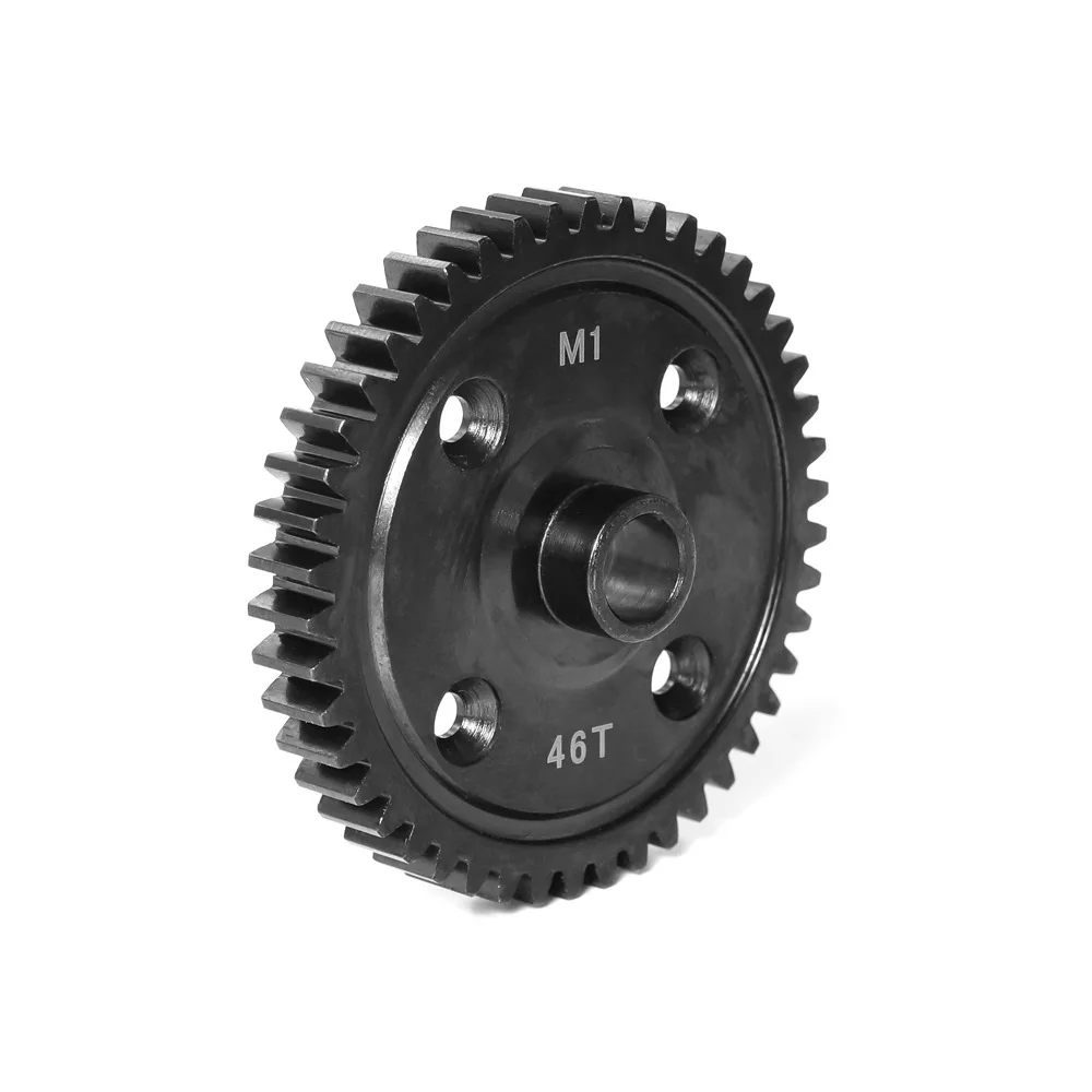 Acciaio metallo 46T 52T M1 ingranaggio cilindrico ingranaggio principale per Traxxas slitta 1/8 RC auto aggiornamento parti accessori