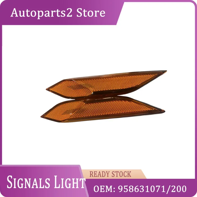 

95863107100 95863107200 Left Right Turn Signals Indicator Lights Front Side Marker Lights For Porsche 958 Cayenne 2011-2014