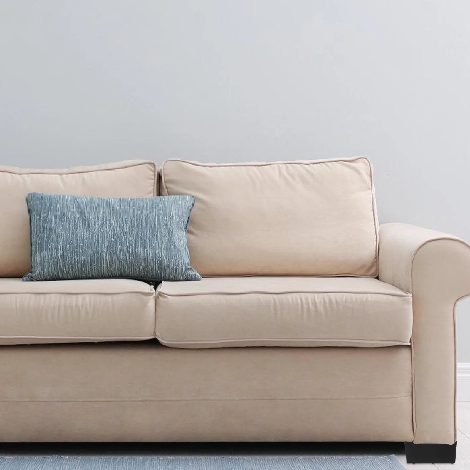 4 Pcs Metal Plastic Sofa Legs Office Bedframe Replacement Couch 1650X1650X350 Chair Riser