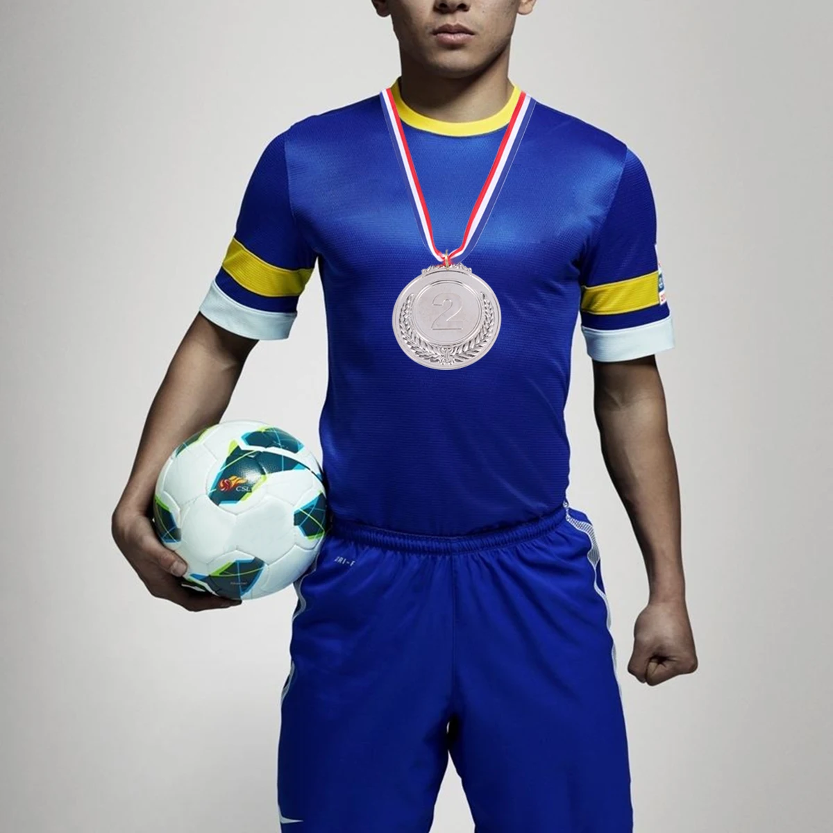 

2pcs Award Medals Gold Metal Competition Winner Medals For Sports Children Party Wheat Pattern Zinc Alloy Prize Trophy Team