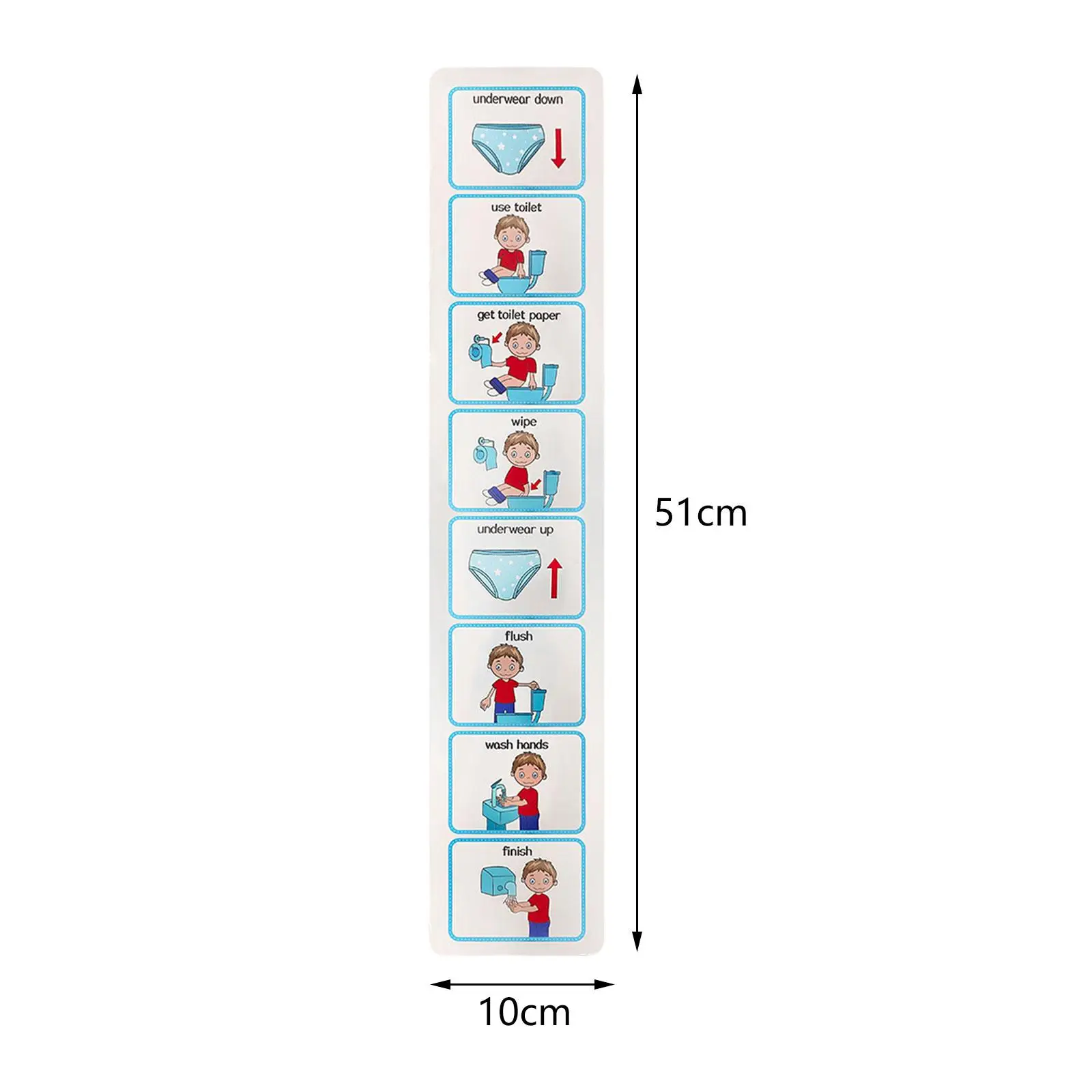 Visueel Schema Onderwijs Toiletroutine Grafiek Voor Thuisonderwijs Voor Kinderen Thuis