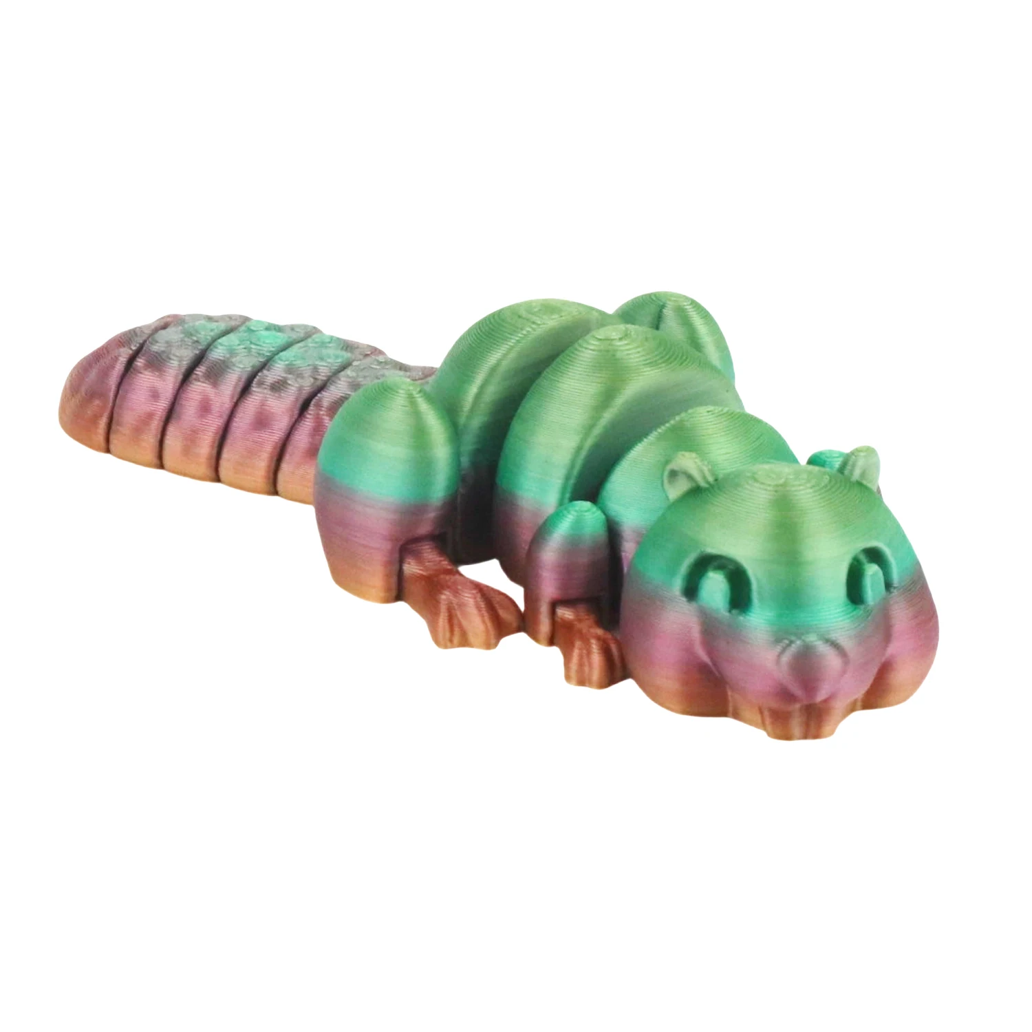 

Симпатичные мини-бирки с 3D-печатью, креативные красочные модели животных, игрушечные фигурки для снятия стресса, случайные цвета