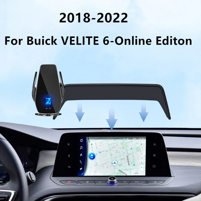 

Автомобильный держатель для экрана телефона Buick VELITE6 VELITE 6, онлайн-версия, беспроводное зарядное устройство, внутренняя навигация, размер 2018 дюйма, для 2022-12,8