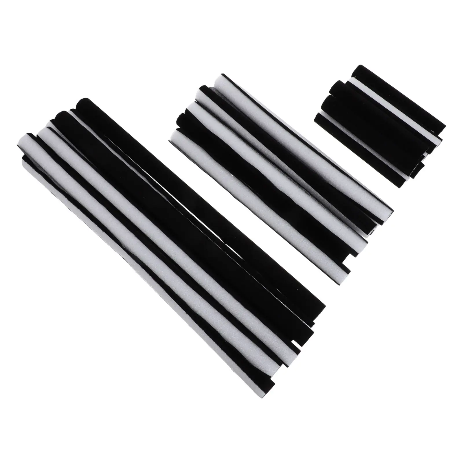 

24 шт. гибких разделительных вставок из губки высокой плотности для шкатулок для украшений, вырезаемые полоски для органайзеров в ящиках, для колец и серег