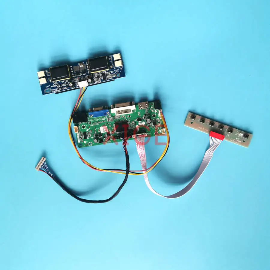 

For HT15X15 HT15X13 TM150XG T150XG01 LCD Matrix Controller Drive Board Kit DIY 4-CCFL VGA+DVI+HDMI 1024*768 LVDS 20-Pin 1024x768