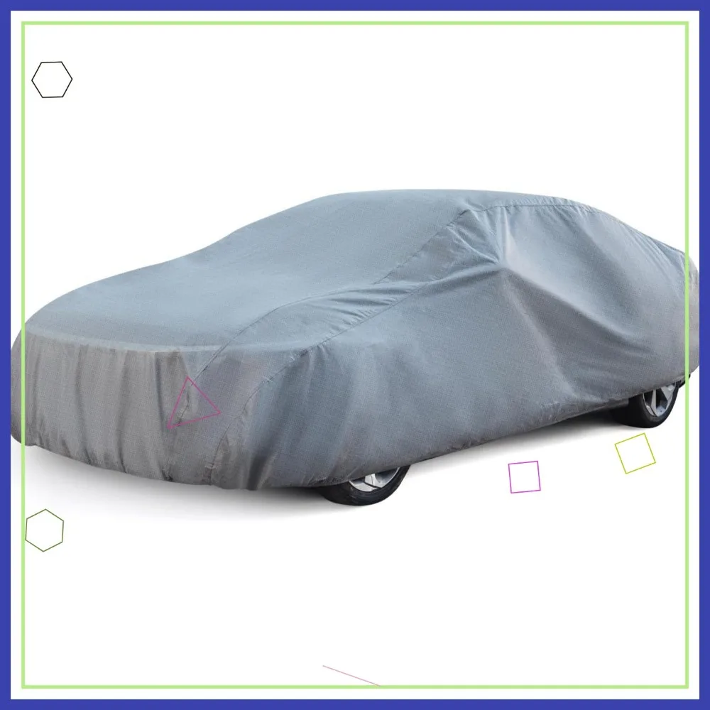 

Season Guard Car Cover: Dirtproof, Waterproof, Breathable for Sedans up to 228", Gray