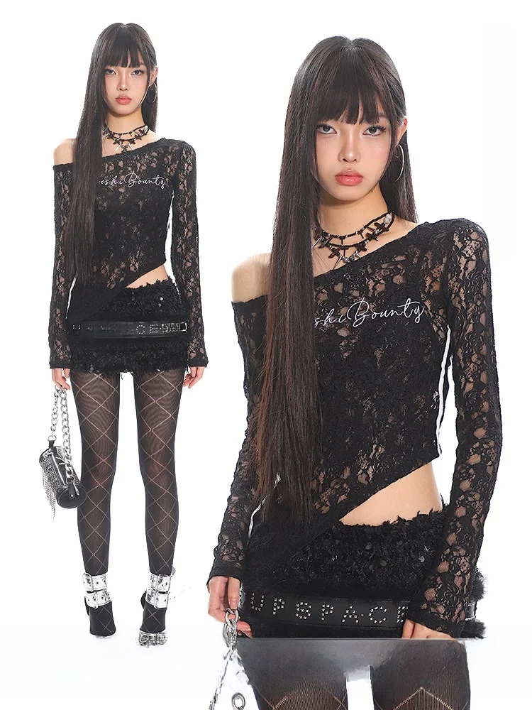 

Летний женский длинный сарафан UNCMHISEX с кружевным дизайном, вышивкой, полупрозрачный, облегающий, сексуальный, для защиты от солнца