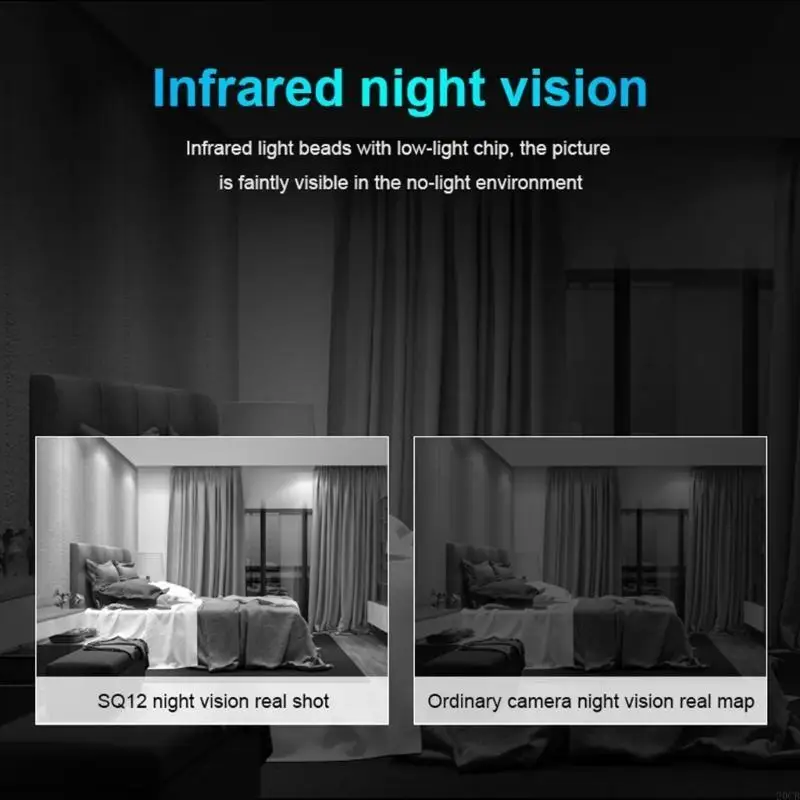 20CB 1080P Kamera bezprzewodowa Nocna noc wykrywanie ruchu człowieka