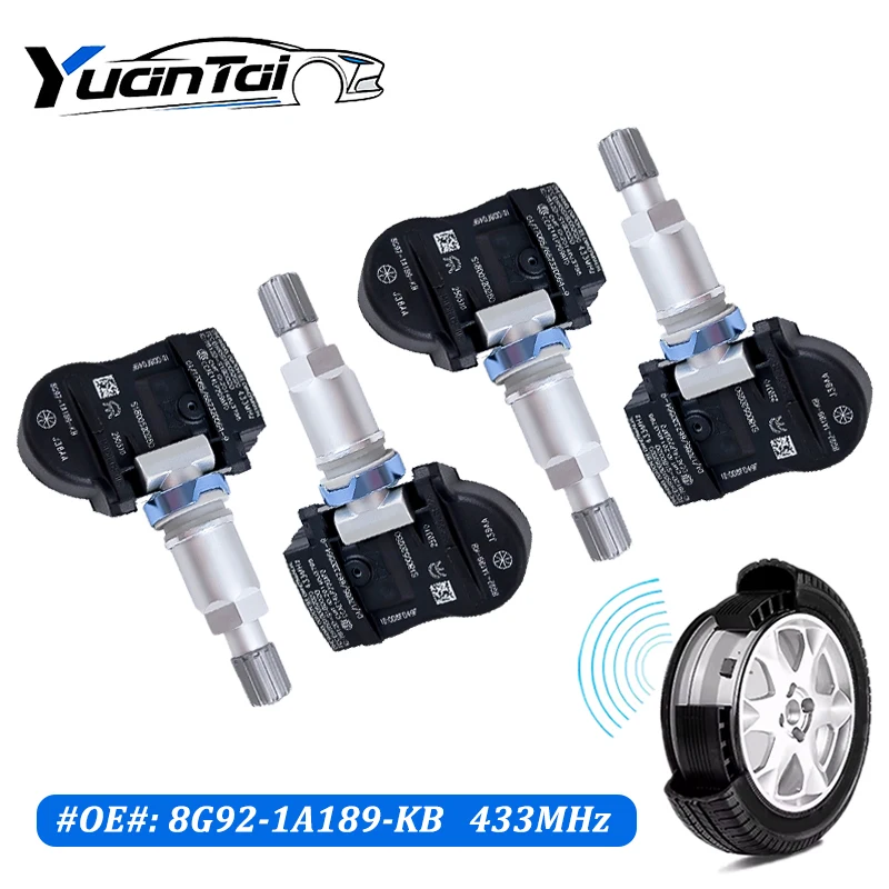 

For 2010-2015 Tire Pressure Monitor TPMS Sensor Volvo S60 II (134) 2.0 D3 D4 D5 T3 T4 T5 T6 433MHz 8G92-1A159-AE 8G92-1A189-KB