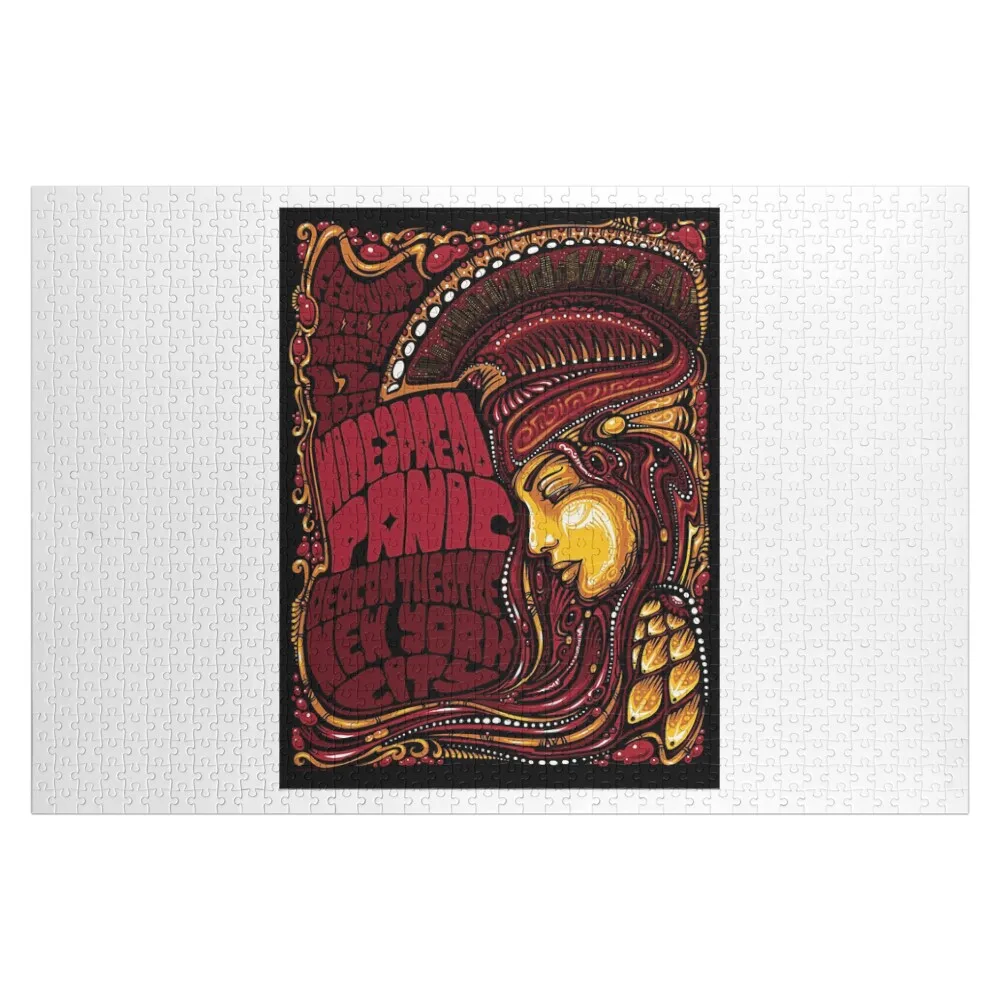 The Widespread Panic Mystery Revealed Jigsaw Puzzle Custom Jigsaw Game Children Name Wooden Toy Wood Animals Puzzle