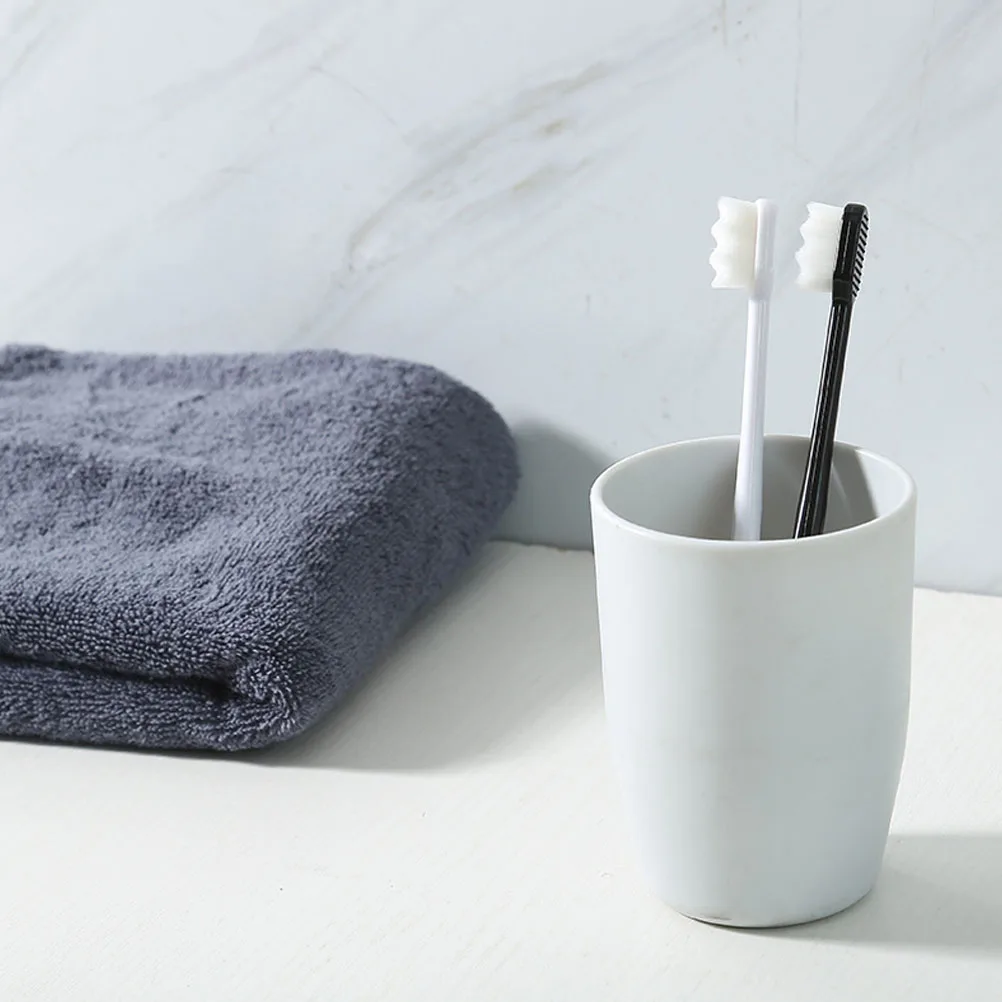 

4Pcs Premium Material Toothbrushes Soft Bristles Comfortable Grip Suitable Home Travel Use Teeth Cleaning Brush