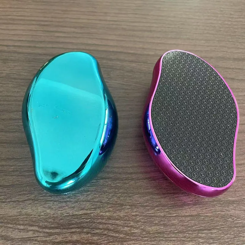 Nano Glazen Voet Scrubber Mango Voet Slijpgereedschap, Dode Huid Peeling, Eelt Remover, Pedicure Bestand, Voet Slijpsteen