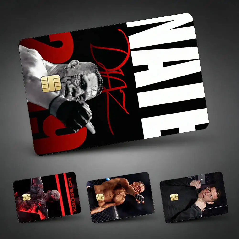 

Boxing N-Nate D-Diaz Credit Card Skin Stickers For VISA Bank Bus Metro Access Card Protective Film Cover Sticker