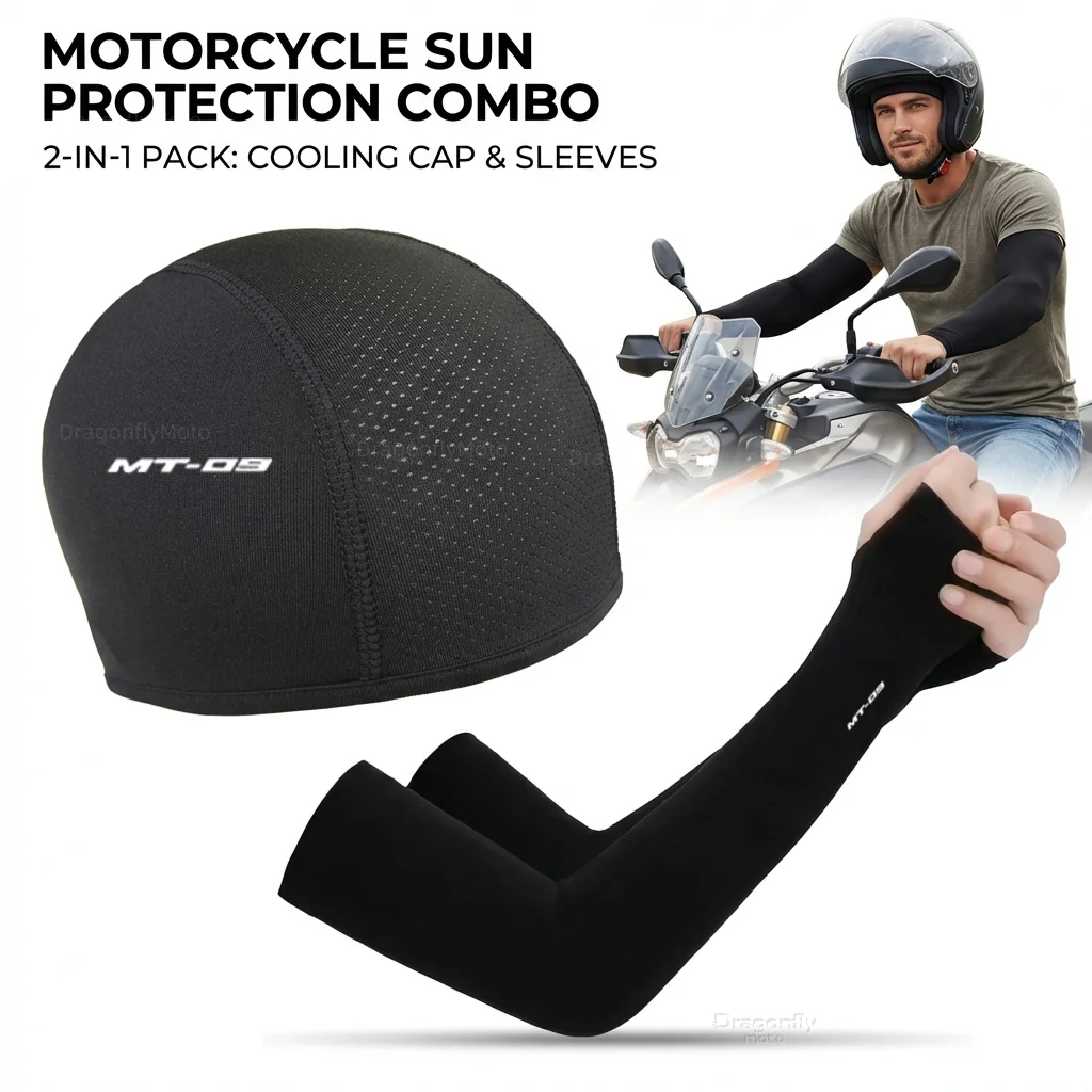 

Для мотоциклов YAMAHA MT-09 MT09 Mt 09 2017 2018 2019: летняя солнцезащитная кепка, велосипедная кепка, спортивные защитные нарукавники