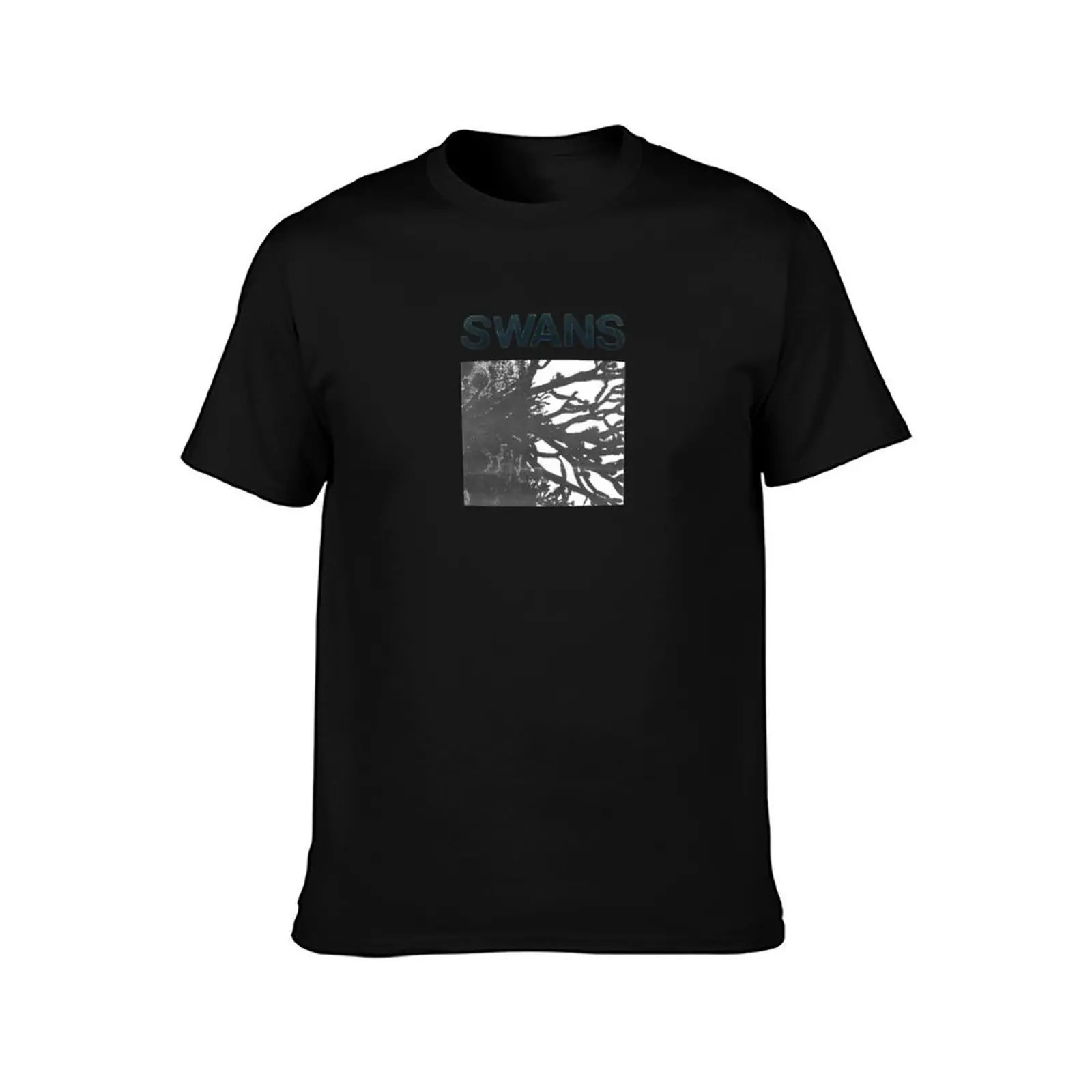 Swans Band Tee T-Shirt t shirts for man pack cotton T-Shirt