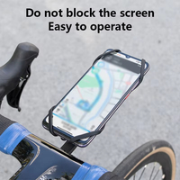 GUB Dragonfly P13 Bicycle Phone Holder Road MTB Bike Safe Bracket Silicone Mobile Phone Holder Normal Shaped Handlebar Universal