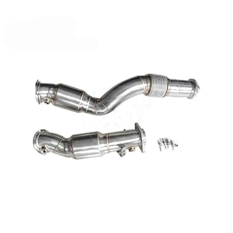 Catted Downpipe for BMW S58 G80 G82 M3 M4 2020+ With Flexpipe M PERFORMANCE