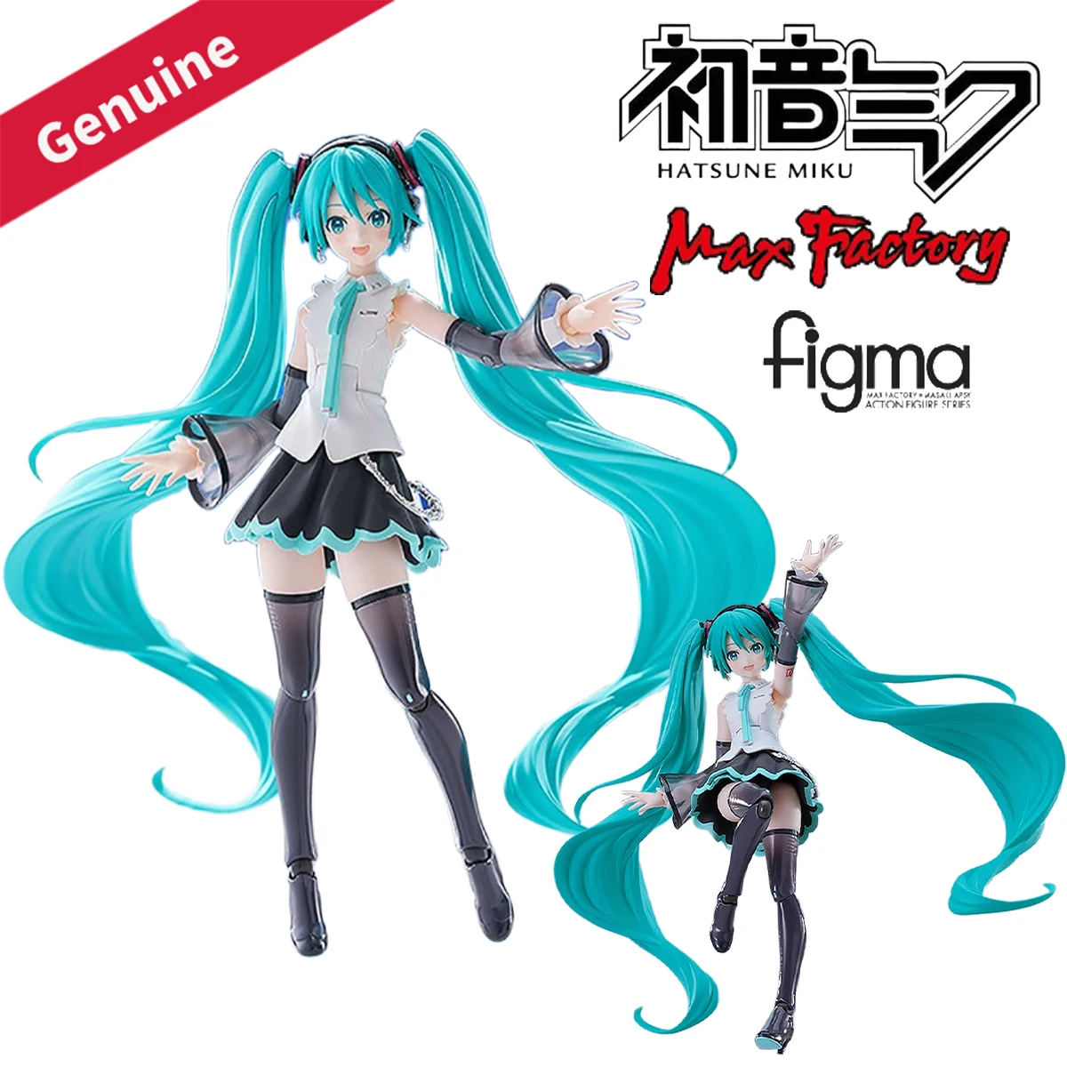 

Оригинальный Max Factory Action/Dolls Figma ( # 650) персонажи Piapro Hatsune Miku NT H = 140 мм, модель экшн-фигурки, украшение