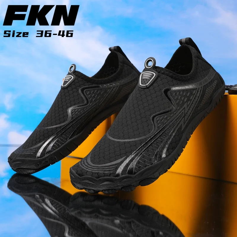 

Swimming shoes men beach aquarium shoes women quick-drying barefoot outdoor beach swimming hiking wading upstream sneakers 36-46