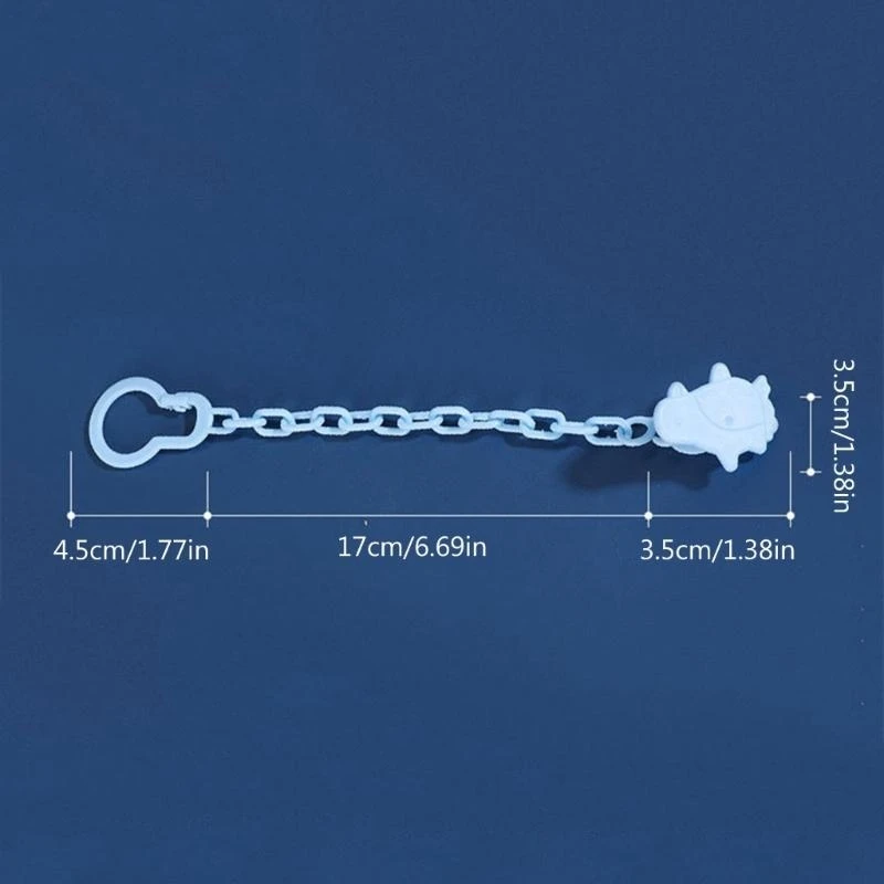 J15U مشابك الدمية المحمولة لهايات الأطفال ومشابك سلسلة اللهايات للأولاد والبنات لجميع اللهايات وتسنين الأطفال