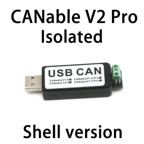 USB-CAN CANable V2.0/USB-CANFD CANBUS Analyzer Debugger SLCAN Cangaroo USBCAN BUS Protocol Adapter Converter Transceiver