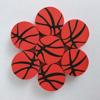 5Pcs 농구 지우개 Gomas De Borr 귀여운 고무 Fournitures Scolaires Kawaii 편지지 용품 야구 Gomme 지우개