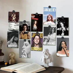 10pcs Singer Lana Del Rey Poster Stickers Art Prints for Home Room Bar Cafe Decor Born To Die Wall Painting Picture Fans Gift