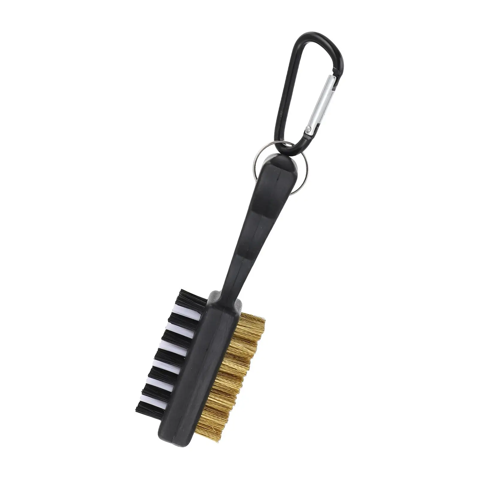 Golf Club Double-sided Cleaner Black White Groove Scrubber Portable Golfer Golfing Club Head Scrubber Gift Golfing Supplies