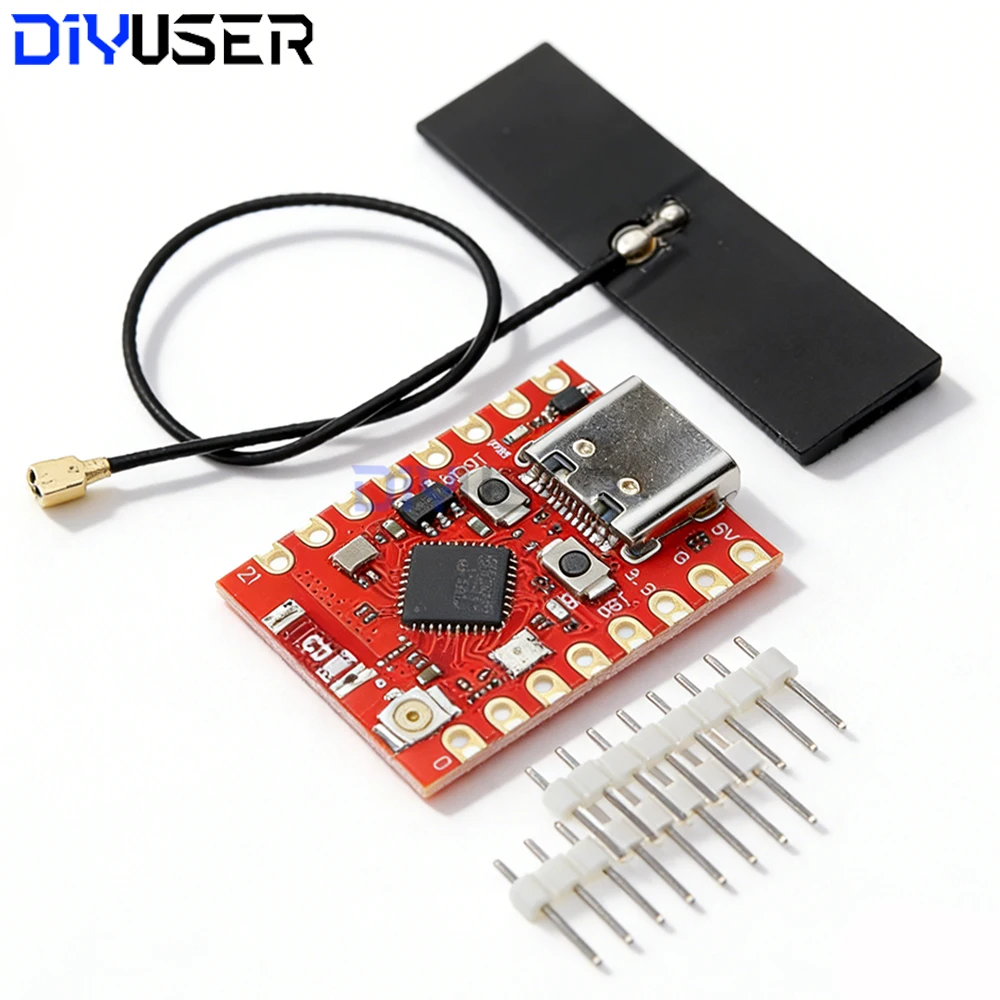 1/2pcs ESP32-C3 SuperMini Plus Development Board WiFi Bluetooth ESP32 C3 Super mini V2.0 Red Board