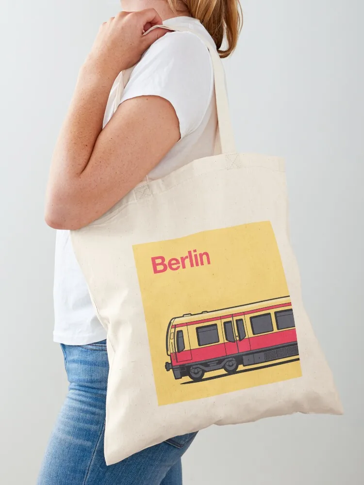 Berlin Class 481 Yellow World Train Side Germany Tote Bag Handbags handbag women bag cute pouch bag