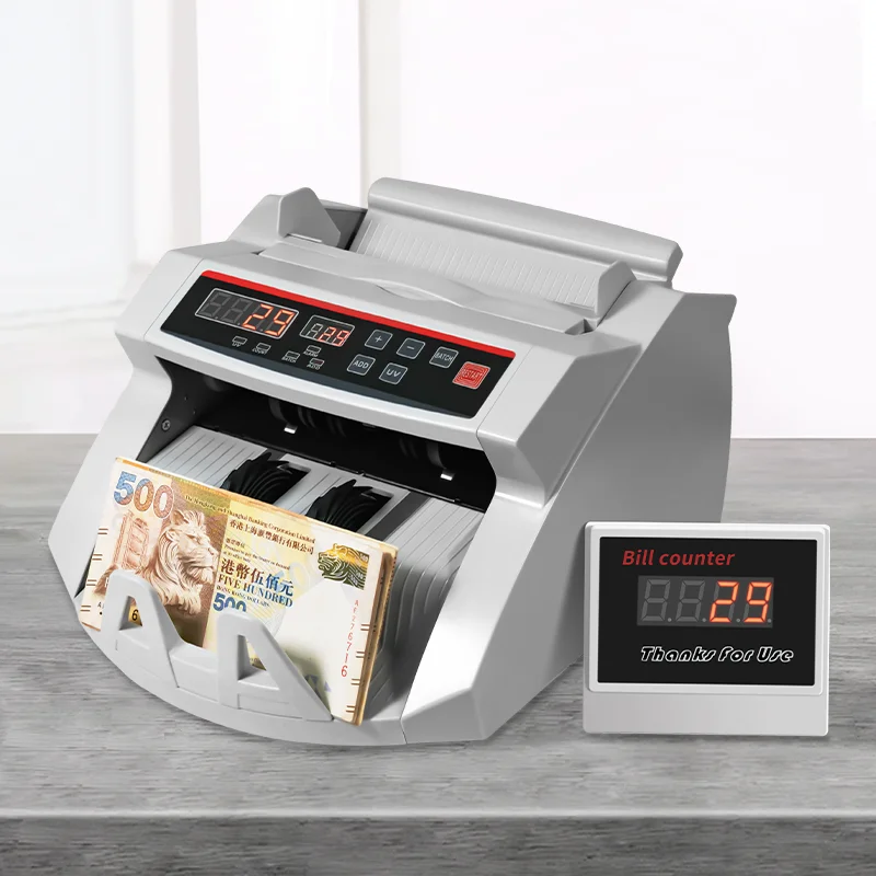 

Banknote Counting Machine for Multi-Currency Banknote Detector Bank Company Banknote Counting Machine USD Euro