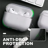 Étui transparent en TPU souple pour écouteurs avec cordon pour Airpods Pro 2 3 2e génération Air Pods 5 4 1 3e génération 2026, accessoires de protection 4