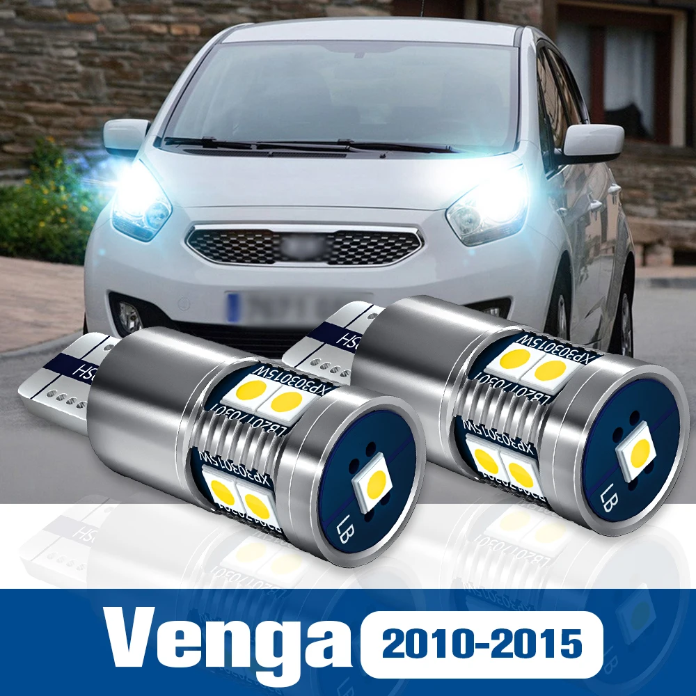 

2pcs LED Clearance Light Bulb Parking Lamp Accessories Canbus For Kia Venga 2010 2011 2012 2013 2014 2015