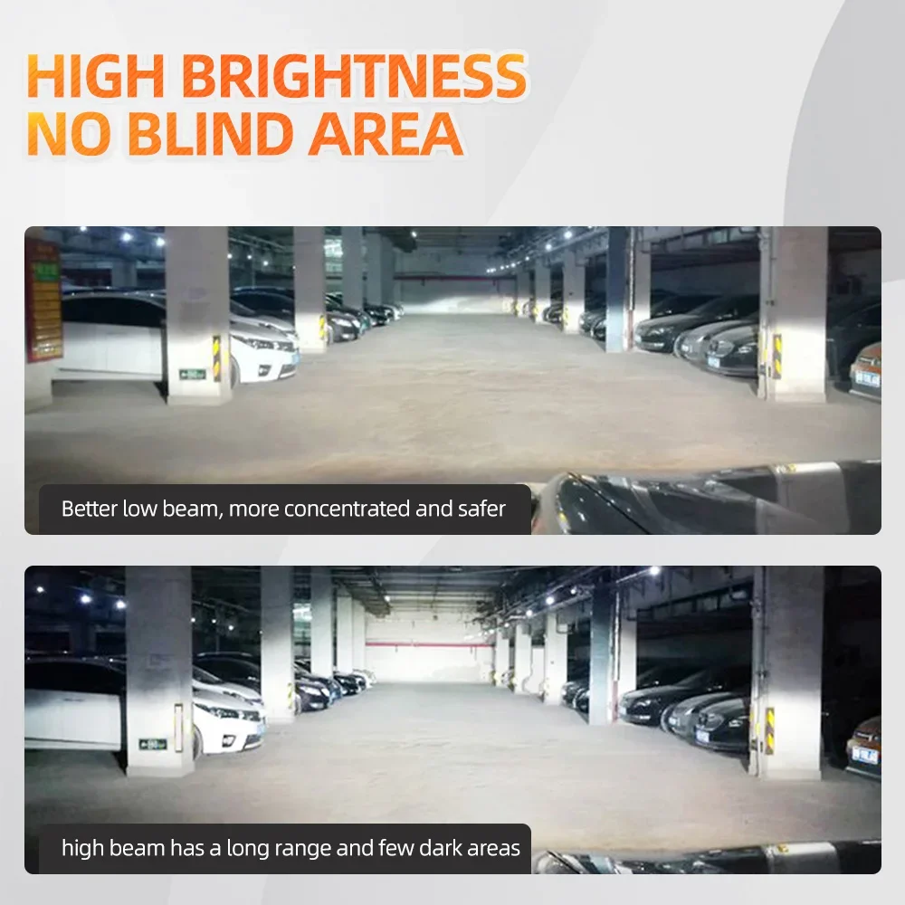 ENGZEA 360 Degree LED 140000LM H7 H11 LED Bulb H1 H4 H8 H9 9005 HB3 9006 HB4 Auto Car Headlight Bulb 6000K Fog Light 12V 6000K