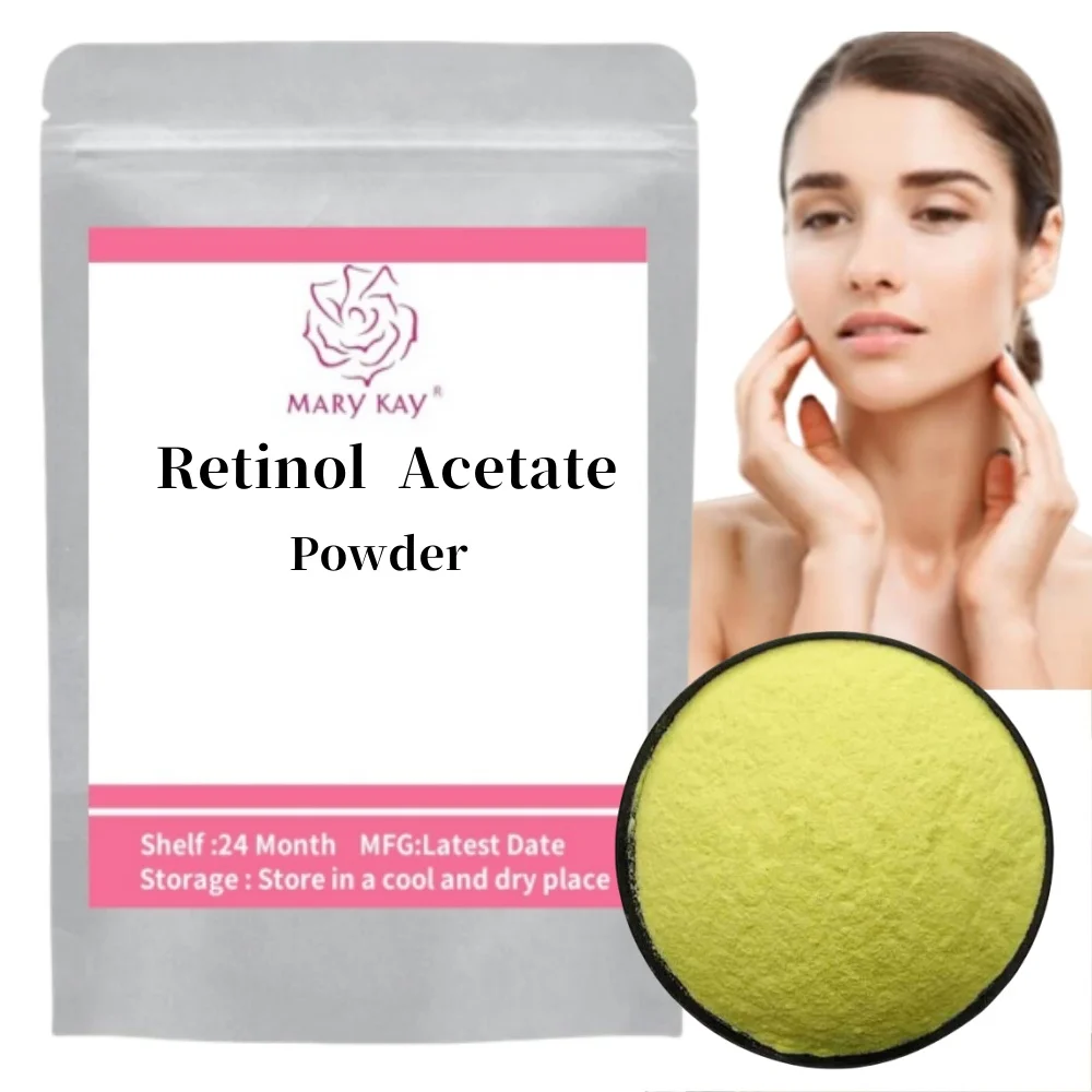 

Hot Supply Retinol Acetate Powder/Vitamin A Acetate Powder Cosmetic Raw Material