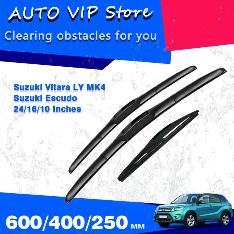 

For Suzuki Vitara Escudo LY MK4 2015 - 2023 Hybrid SX4 S Cross Windshield Windscreen Window 24"+16"+10"