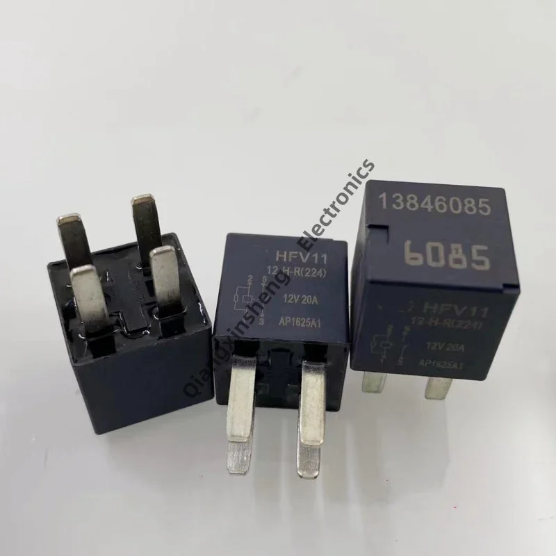 2 قطعة التتابع 13846085 6085 HFV11 12-H-R-224 12V20A 4-pin التتابع