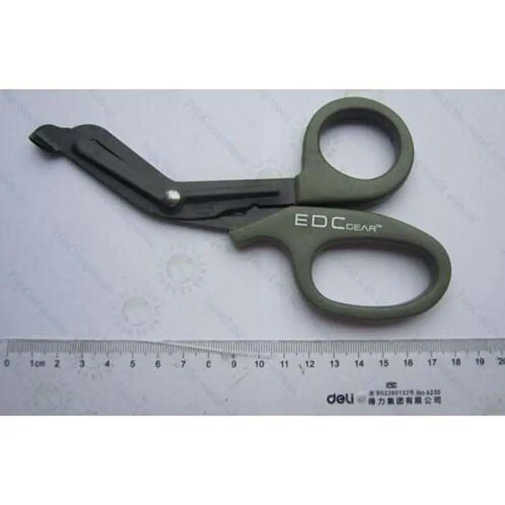 

Nurse EMT IFAK Gauze Outdoor Trauma Rescue scissor Survive Emergency Aid Shear Aid