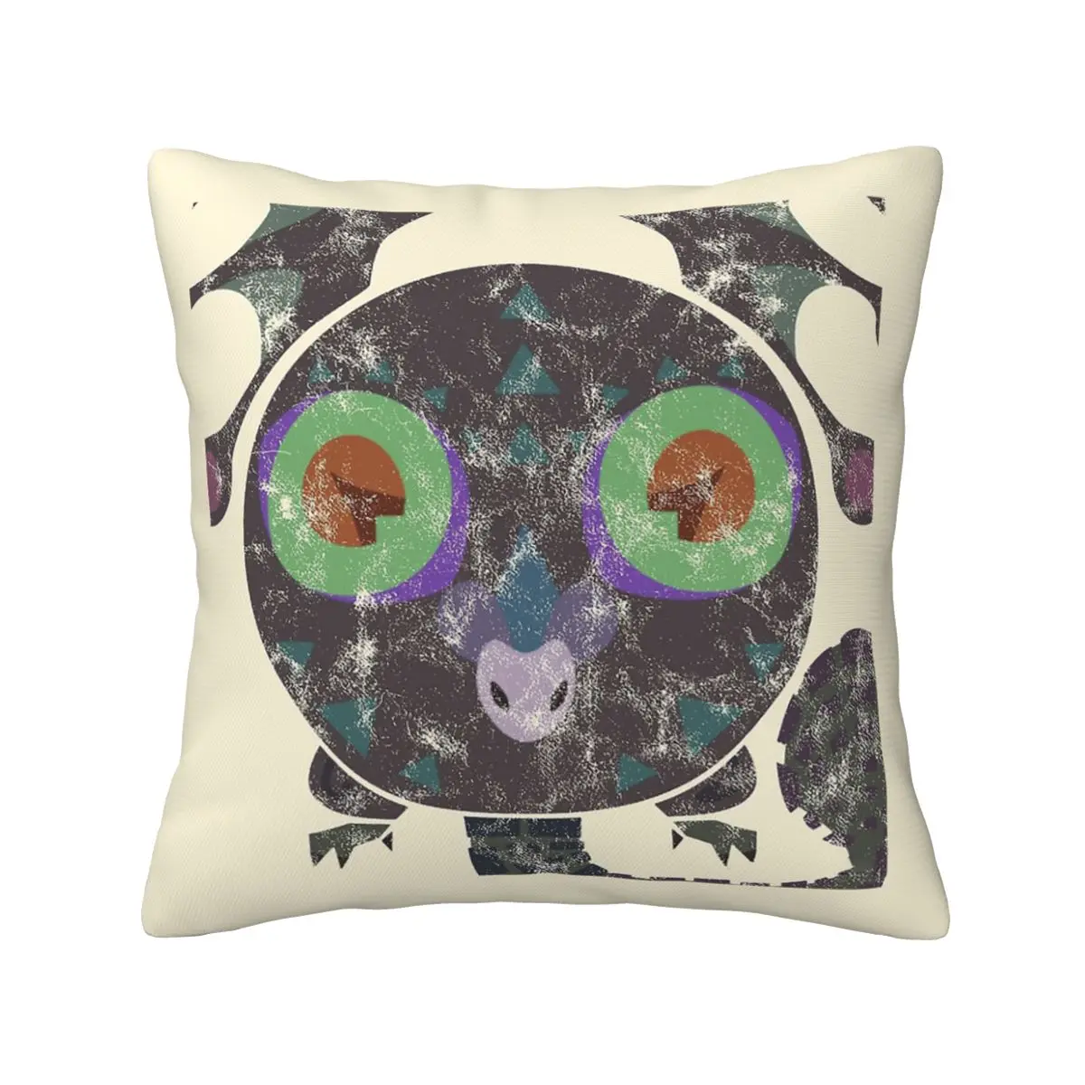 Monster Hunter World Iceborne Nightshade Paolumu Kanji Soft Cushion Cover Decor Pillow Case Cover for Home Double-sided Printed