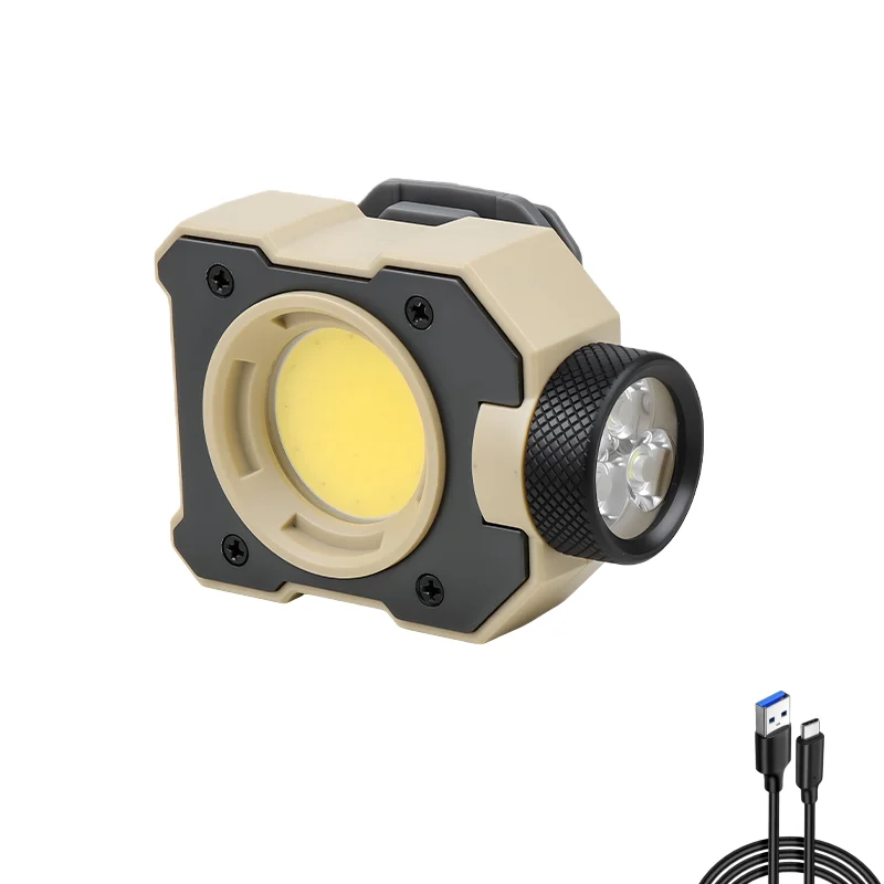 Koplamp met sterk licht, superhelder opladen, ultralicht nachtvissen voor buiten, speciaal voor hardlopen, multifunctioneel